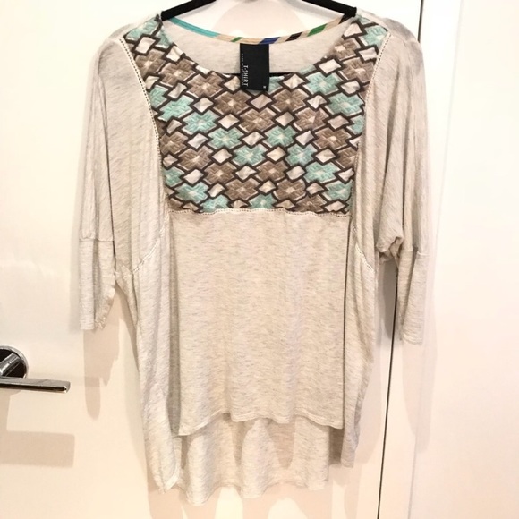 Anthropologie Dolan Quaintrelle Embroidered Top - Picture 5 of 8